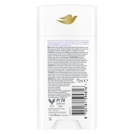 Dove Whole Body Lavender & Chamomile Deodorant Stick 75 gram