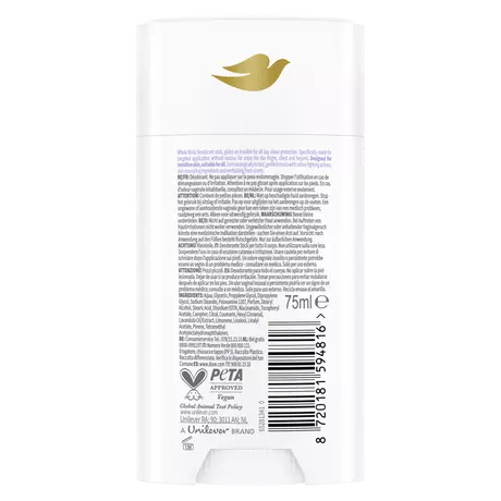 Dove Whole Body Lavender & Chamomile Deodorant Stick 75 gram