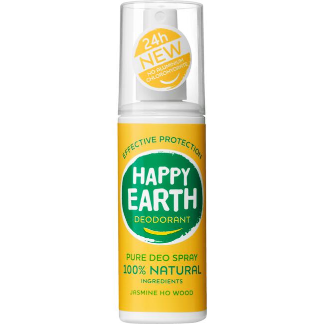 Happy Earth 100% Natuurlijke Jasmine Ho Wood Deodorant Spray 100 ML
