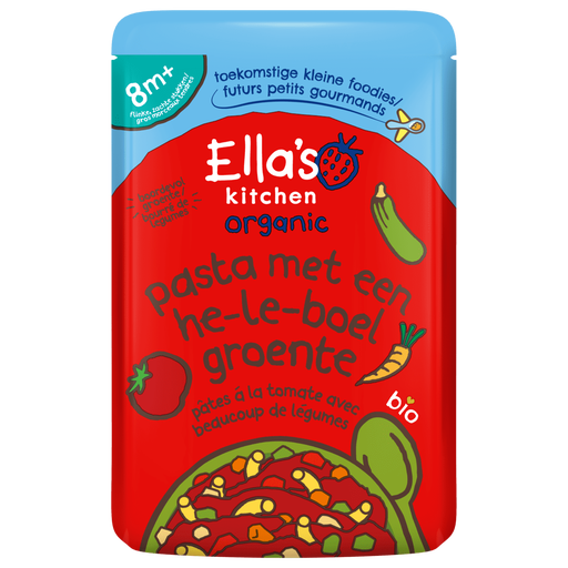 Ella's Kitchen Bio Pasta Groente 8+ maanden 190 gram