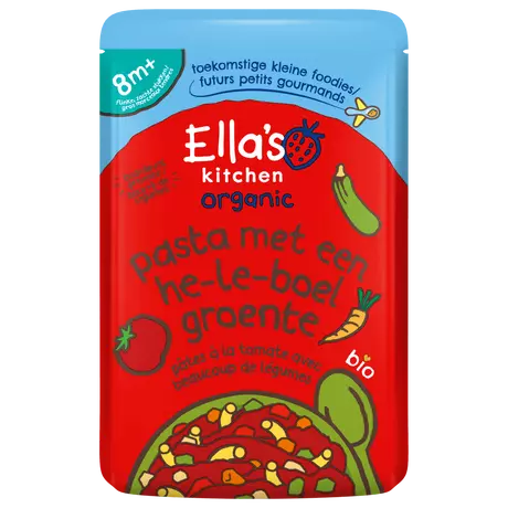 Ella's Kitchen Bio Pasta Groente 8+ maanden 190 gram