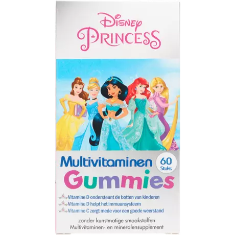 Disney Princess Multivitaminen Gummies 60 stuks