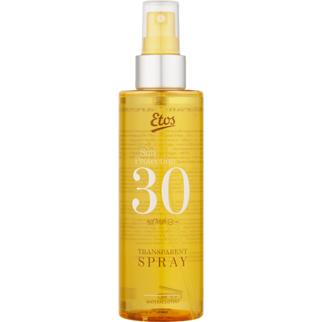 Etos Transparent & Protect Sun Spray SPF30 200ML 200 ML Etos