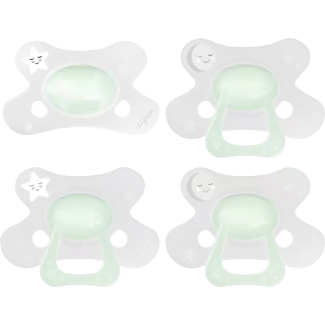 Difrax Fopspeen Natural 0-6M Glow In The Dark