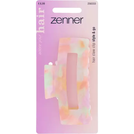 Zenner Haarklem Blok Marble Roze