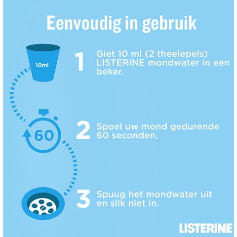 Listerine® Advanced White Mondspoeling - 500ML