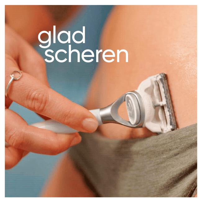 Gillette Venus Voor Huid en Schaamhaar Navulmesjes Duopak 2x4 Stuks