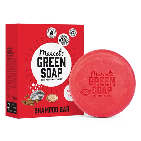 Marcel's Green Soap Argan & Oudh Shampoo Bar 90 GR