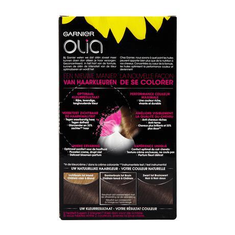 Garnier Olia Permanente Haarverf 4.15 IJs-Kastanjebruin