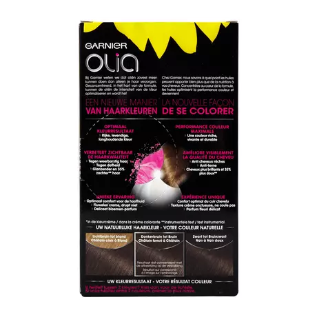 Garnier Olia Permanente Haarverf 4.15 IJs-Kastanjebruin
