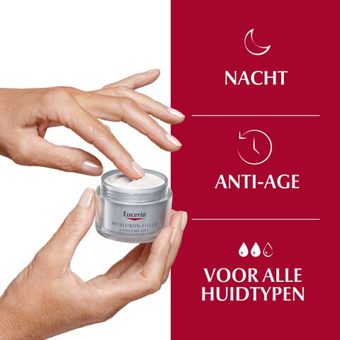 Eucerin Hyaluron-Filler + Volume-Lift Nachtcrème 50 ML