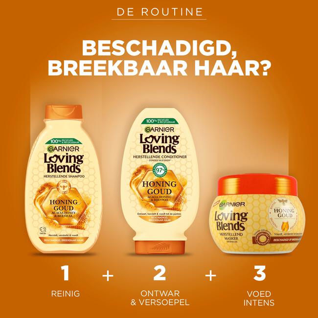 Garnier Loving Blends Honing Goud Conditioner 250 ML