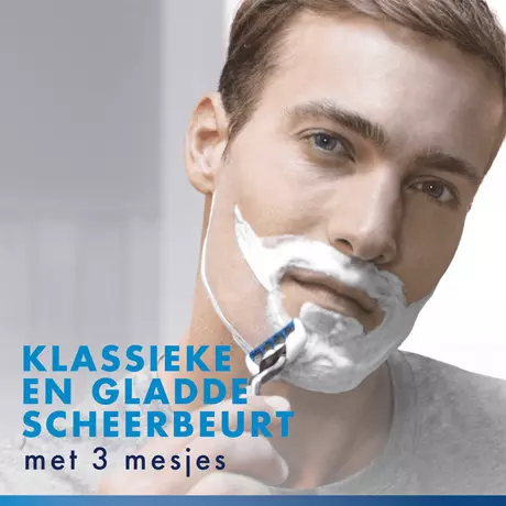 Gillette Mach3 Turbo Scheersysteem Met 2 Navulmesjes