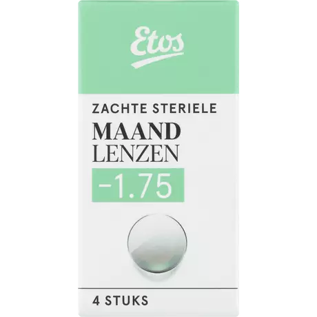 Etos Zachte Maandlenzen -1.75 4 stuks