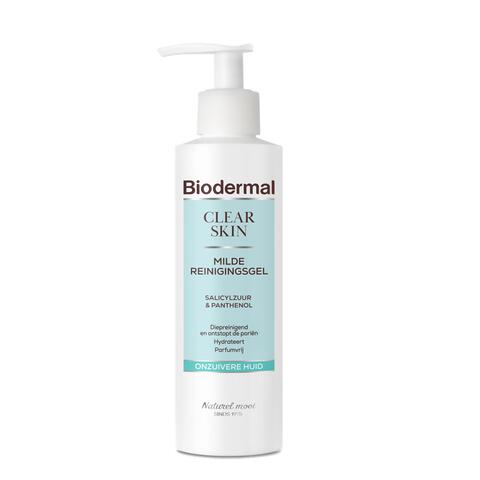 Biodermal Clear Skin Milde Reinigingsgel 200 ML