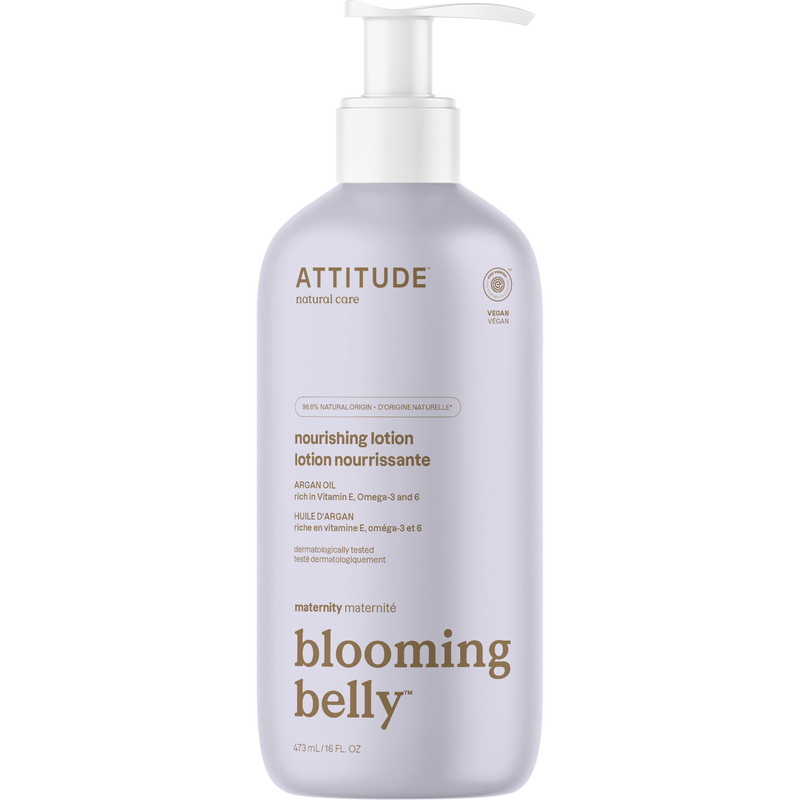ATTITUDE Blooming Belly Argan Nourishing Bodylotion 473 ML