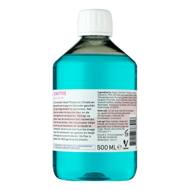 Raap Nietje Schots Etos Dental Care Sensitive Mondwater 500 ML | Etos