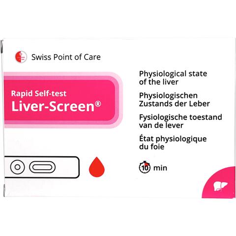 Swiss Point of Care Liver-Screen Zelftest