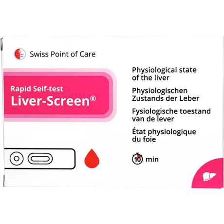 Swiss Point of Care Liver-Screen Zelftest