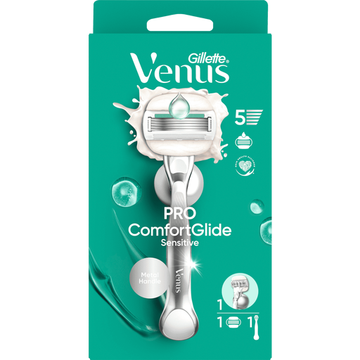 Gillette Venus ComfortGlide Sensitive Scheersysteem Met 1 Navulmesje