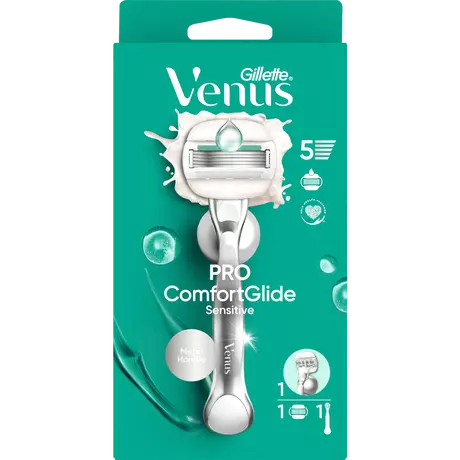 Gillette Venus ComfortGlide Sensitive Scheersysteem Met 1 Navulmesje