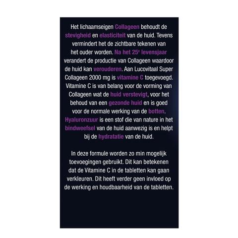 Lucovitaal Super Collageen 2000Mg 60 tabletten