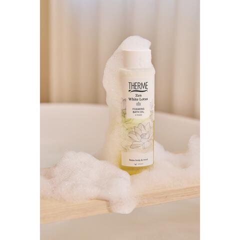 Therme Zen White Lotus Foaming Badolie 400 ML