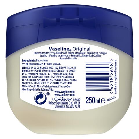 Vaseline Original Petroleum 250 ML