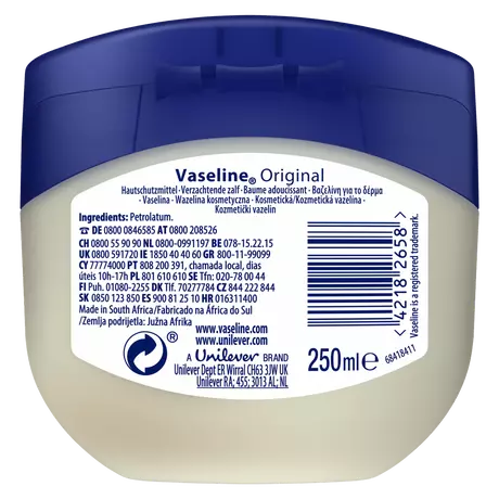 Vaseline Original Petroleum Jelly 250 ML