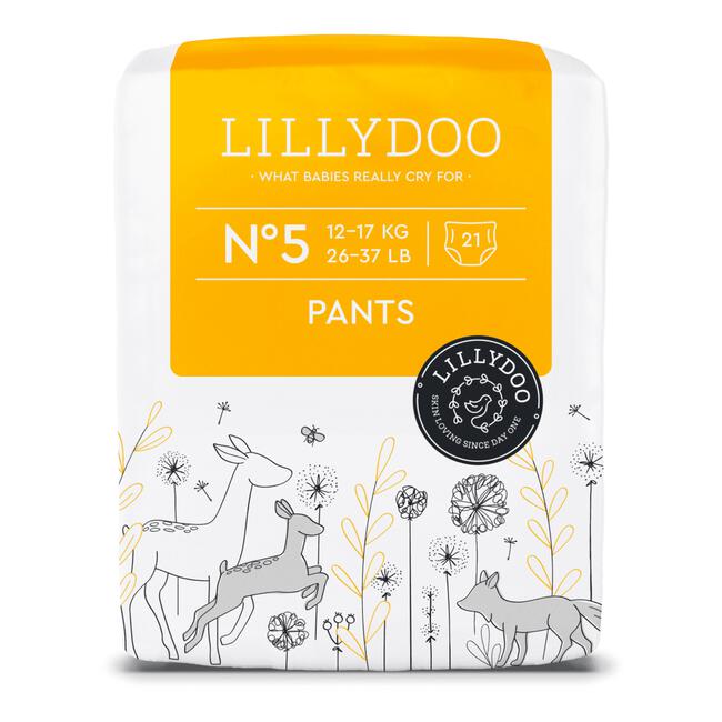 LILLYDOO Kids Luierbroekjes Maat 4 9-15 kg 25 stuks