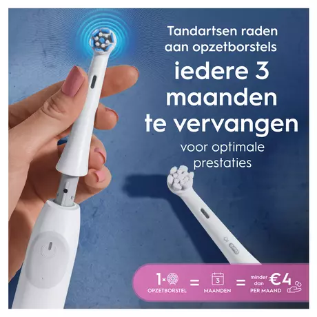 Oral-B iO Gentle Care Opzetborstels Wit 6 Stuks