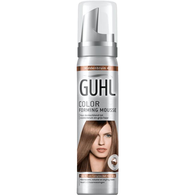 Uitstralen Permanent Blijven Guhl Color Forming Mousse 40 Middenbruin 75 ML 75 ML | Etos