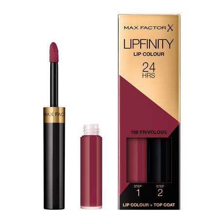 Max Factor Lipfinity Lip Colour Lippenstift 108 Frivolous