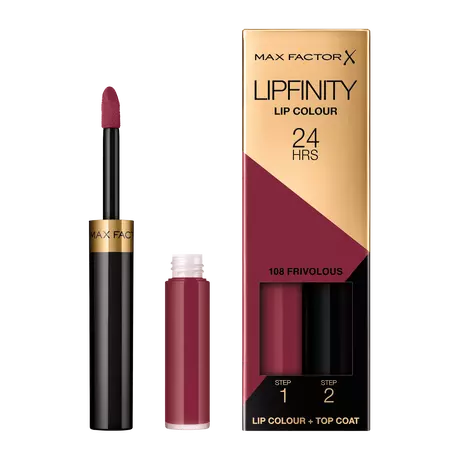 Max Factor Lipfinity Lip Colour Lippenstift 108 Frivolous