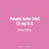 Panadol Junior Zetpil 125 MG Paracetemol van 3 maanden tot 1 jaar 10 stuks