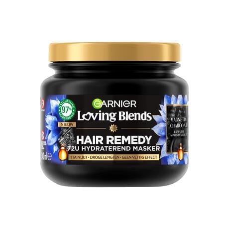 Garnier Loving Blends Charcoal Haarmasker 340 ML