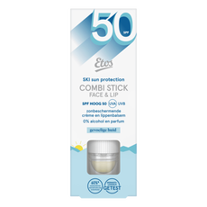 Etos Ski Sun Protection Combi Stick Face & Lip SPF50 Gevoelige Huid 20 ML