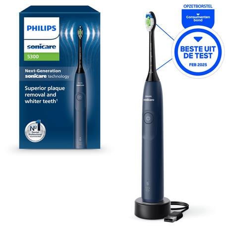 Philips Sonicare 5300 Elektrische Tandenborstel Navy - HX7103/01