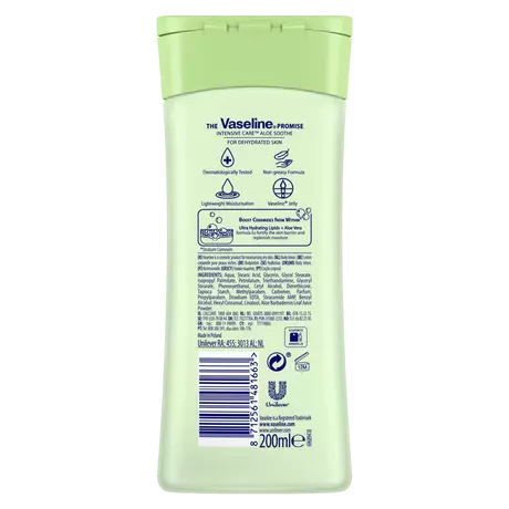 Vaseline Intensive Care Aloe Soothe Bodylotion 200 ML