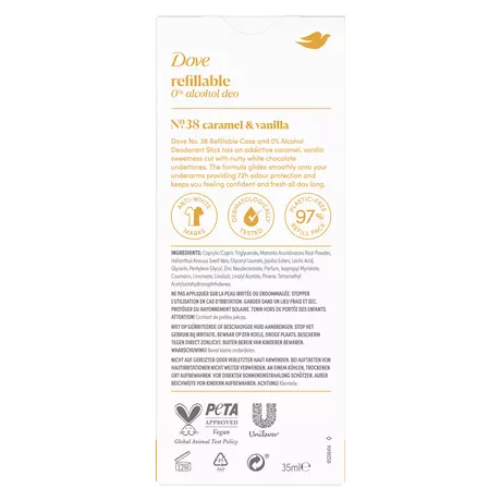 Dove Caramel Refillable Deodorant Starter Kit