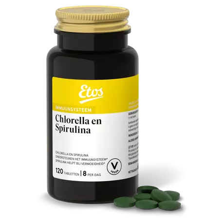 Etos Chlorella en Spirulina 60 stuks