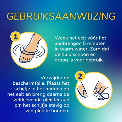 Dr.Scholl's Eelt Verwijderpleisters 4 stuks