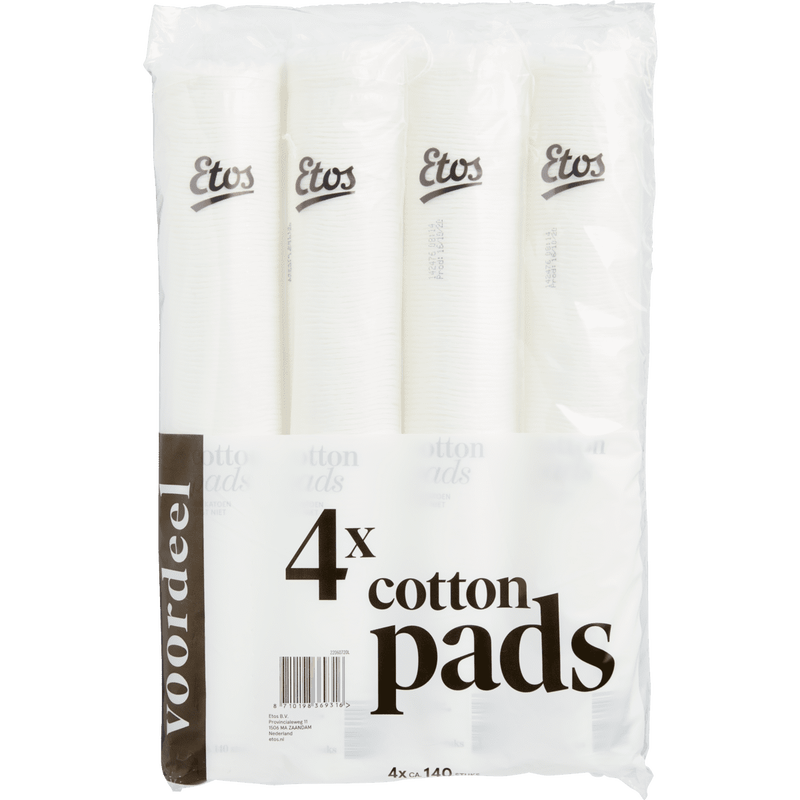 Etos Wattenschijfjes 4x140 stuks