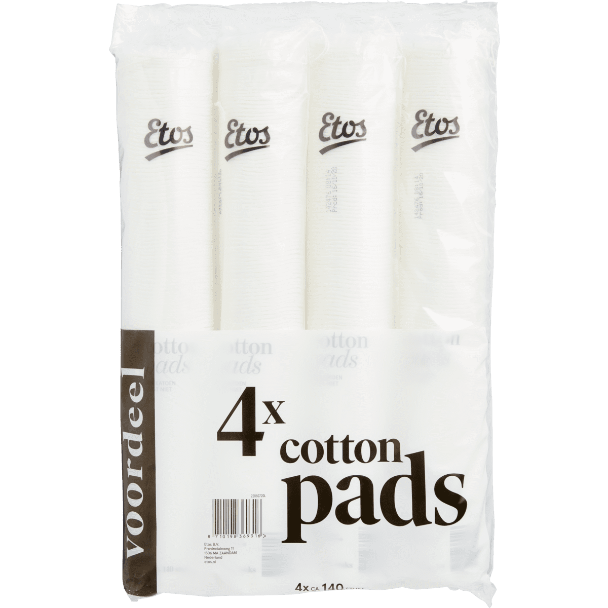 Etos Wattenschijfjes 4x140 - 560 stuks