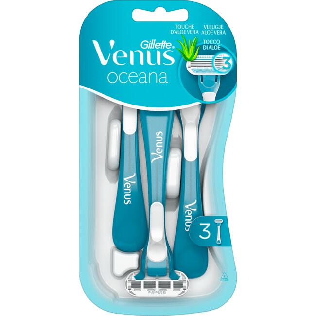 Gillette Venus Oceana Wegwerpmesjes 3 Stuks