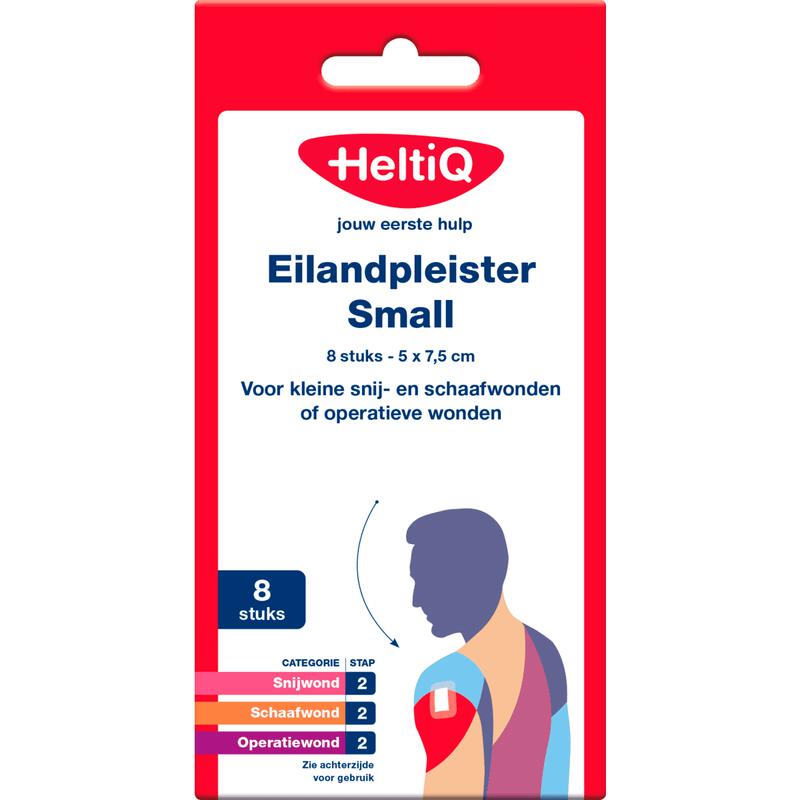 Heltiq Eilandpleister 7,5x5CM