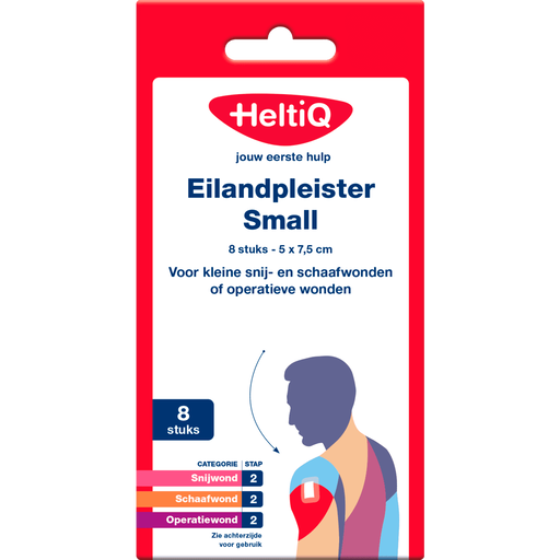 Heltiq Eilandpleister 7,5x5CM