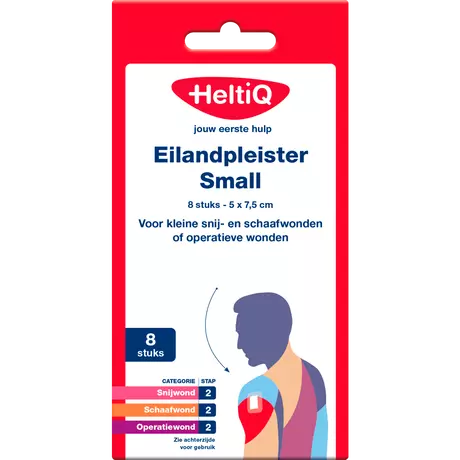 Heltiq Eilandpleister 7,5x5CM