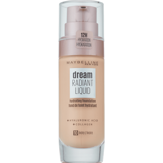 Maybelline - Dream Satin Liquid - 10 Porcel Ivory - Foundation SPF13