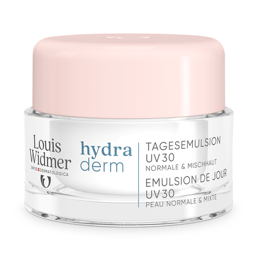 Louis Widmer Hydraderm Dagemulsie UV SPF 30 Licht Geparfumeerd 50 ML